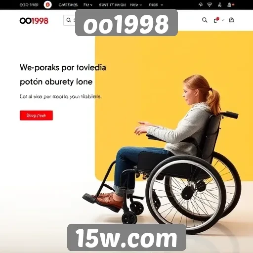 Acessibilidade no site oo1998 é aprimorada