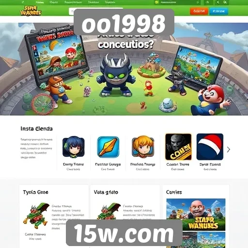 Site de jogos oo1998 aposta em comunidade interativa